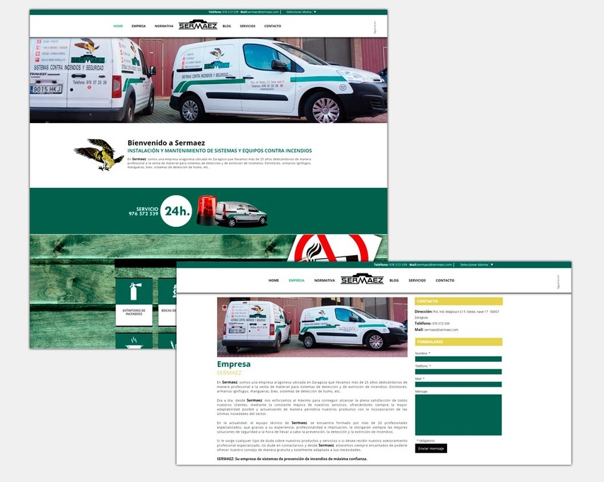 sermaez empresa extintores zaragoza